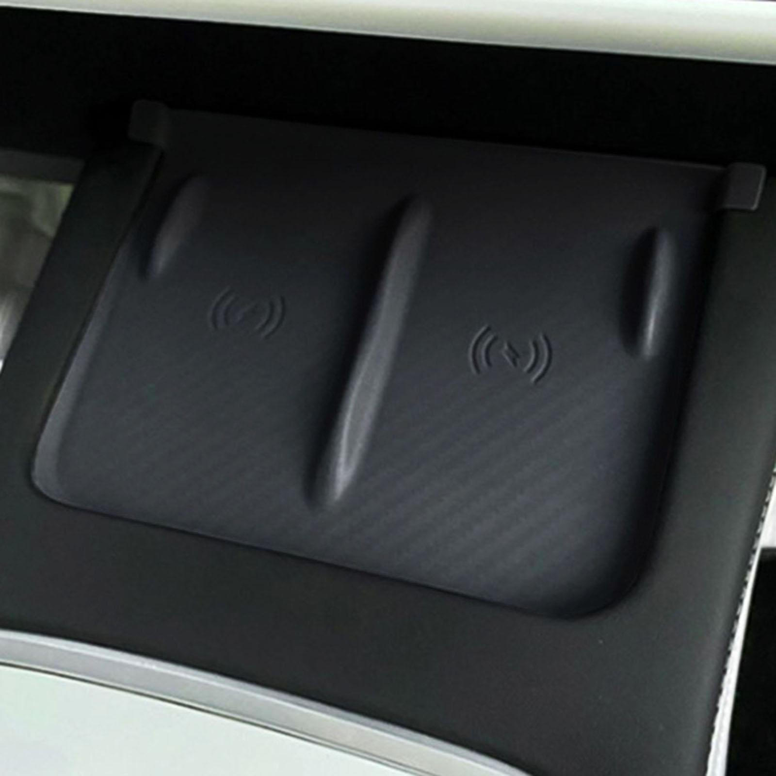 Charging Panel Silicone Mat Accessories Dustproof Full Coverage Center Console Pad for