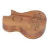 Guitar Pick Box Engraved Guitar Portable 3 Wooden Picks and Storage Case for Birthday Christmas