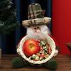 Christmas Candy Basket Merry Christmas Decor For Home Xmas Gifts Storage Basket Decoration Navidad 2025 Happy New Year 2025