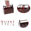 [JN] 1Set 1:12 Dollhouse Miniature Toolbox Handmade Doll House Accessories Tools Sets
