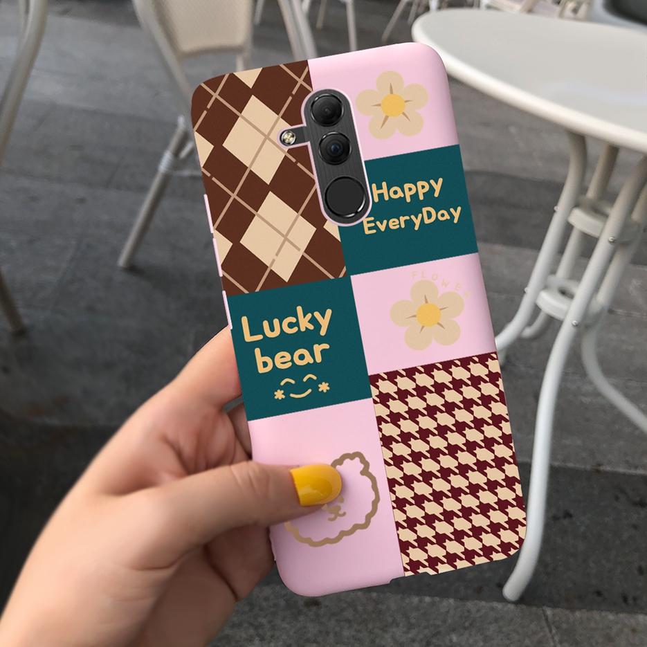 For Huawei Mate 20 Lite Case SNE-AL00 SNE-LX1 Cute Art Painted Cover Shockproof Phone Cases For Huawei Mate 20 Lite Coque Bumper