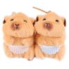 Bag Charm Hamster Plush Pendant Hanging Decoration Hamster Plush Keychain  Kids Toy