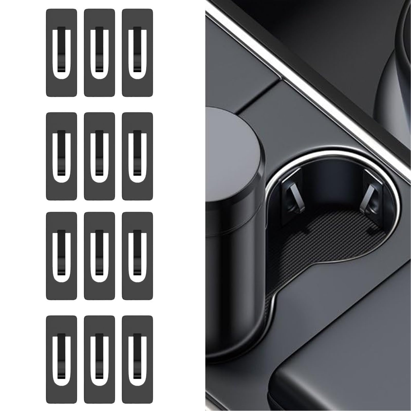 RICISUNG Car Cup Limiter Car Cup Holder Insert Set of