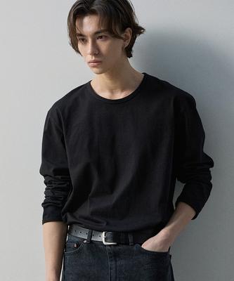 ASP U-Neck Long Sleeve T-Shirt - Black