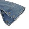 Used 9921 Western Denim Shirt 417374 Y890L 7832 S Crushed 16 Stainless Steel Eddie Era Cotton Washed Blue Men's from
