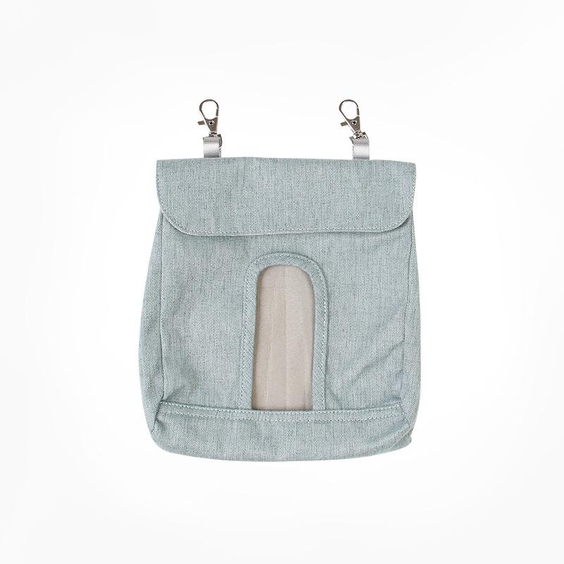 

Rabbit Hay Feeder Bag Hanging Feeding Sacks Single Hole Solid Color for Small Animals Chinchilla Bunny Conejos Productos (Blue,S) синий