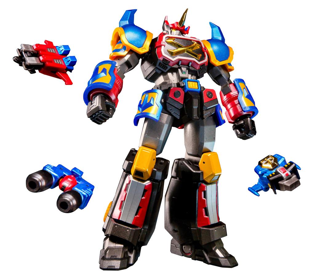 Wave Sengoku Majin GoShogun První limitovaná edice Výška cca. 180mm Nekompletní Měřítko Malovaná Hotová Akční Figurka KM161
