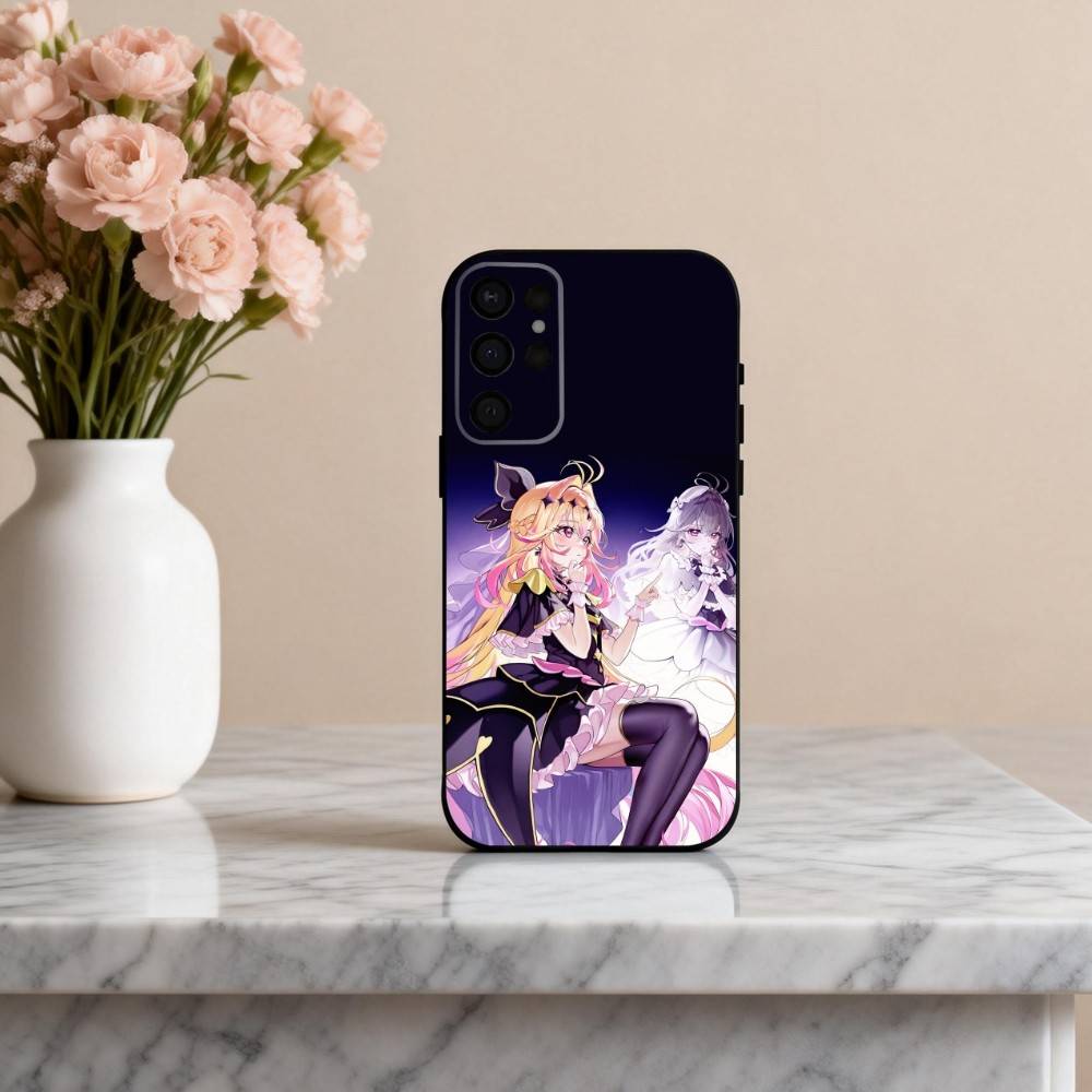 

M-Moria L-Luruka Star D-Detective Precure Phone Case For Samsung S25,S24,S21,S22,S23,S30,Ultra,S20,Plus,Others Soft Black Case Samsung S20ULTRA5G