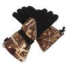 1 Pair Autumn Winter Rechargeable Battery Electric Heated Gloves Touch Screen Heated Gloves for Outdoor Fishing Mountaineering Skiing Old Reed Camo