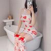 Sex lingerie stockings onesie love seduction transparent teasing sex suit perspective passion uniform sexy woman