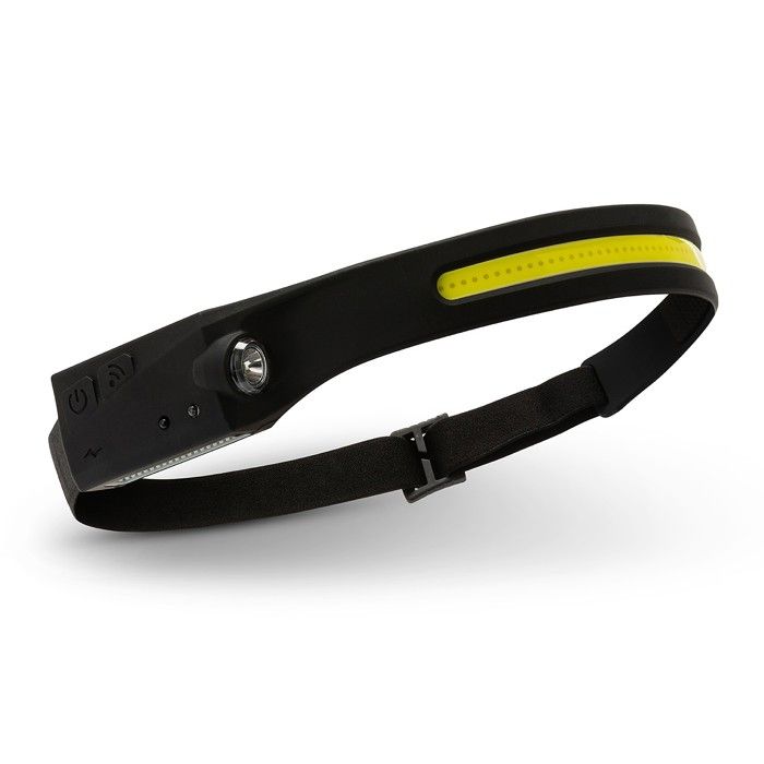 Lampe Electrique - Lampe De Poche - Lampe frontale LED rechargeable 2 en 1 avec détecteur de mouvement