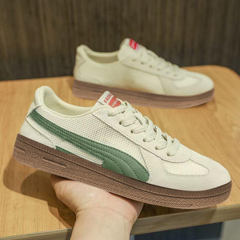 Men's shoes new summer mesh breathable retro sports and leisure board shoes versatile running shoes tide