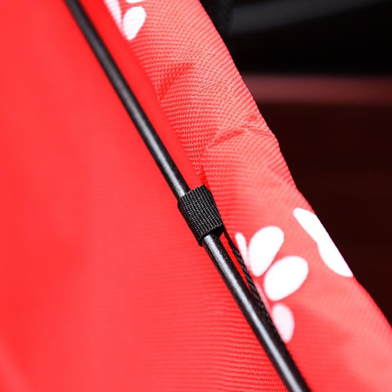 Borsa Portacani da Auto Impermeabile Cesta Amaca Pieghevole Borsa Trasportino per Animali Domestici Gatti Cani Piccoli Sicurezza Viaggio Borsa a Rete