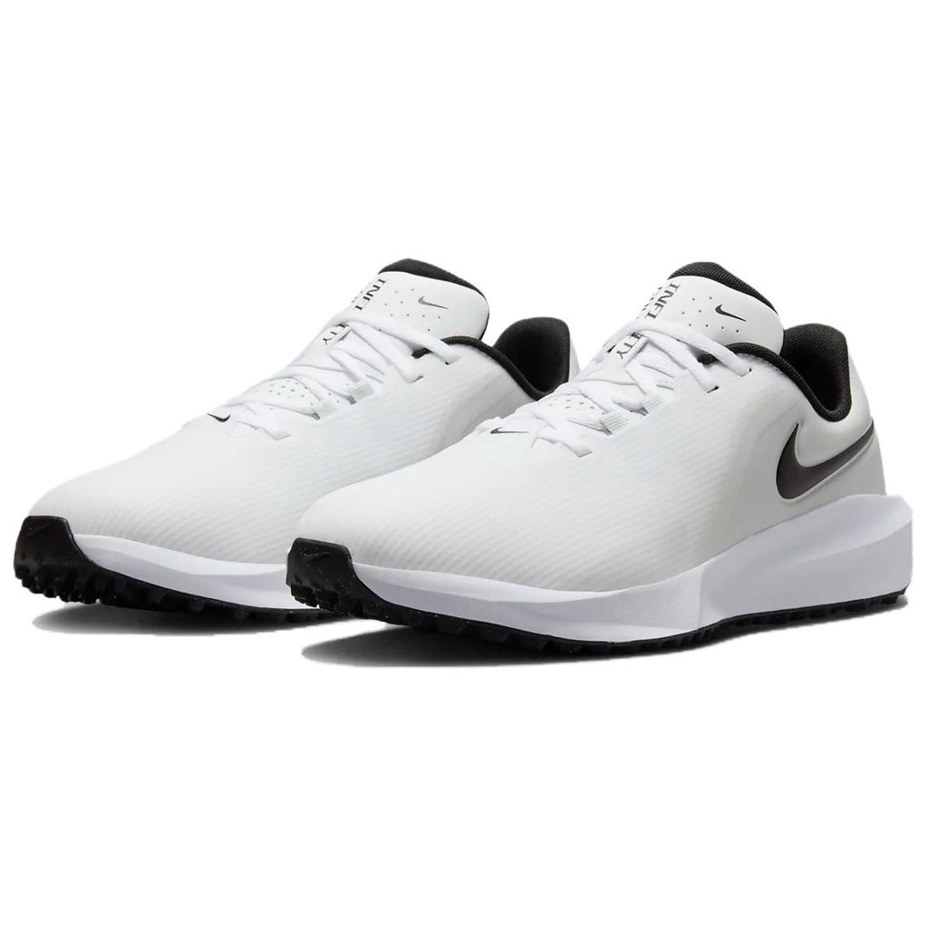 Nike Scarpe da Golf Unisex Infinity G a taglio basso Bianco Nero FN0565-100