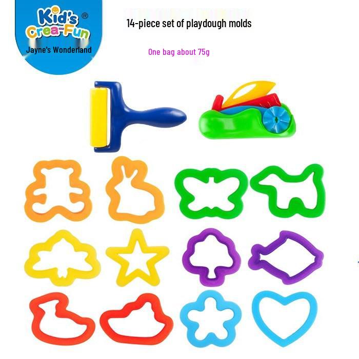 Children's DIY Color Clay Craft Kit: Includes Leather Clay, Glue Machine, Needle Cylinder, Noodle Maker, Dessert, Cake, and Bread Making Tools.