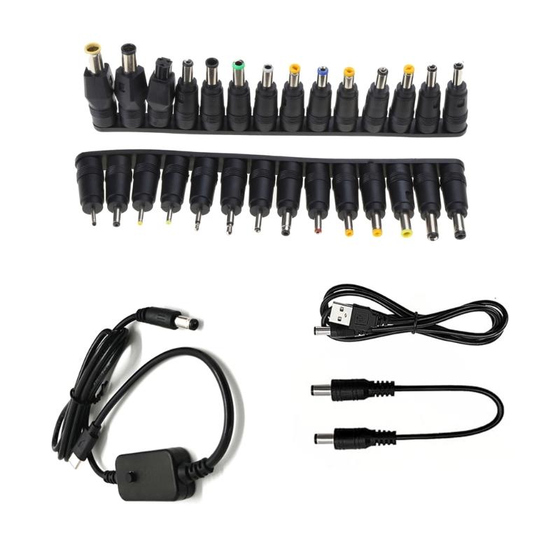 Direct Current Power Supply Adapters Wall PlugChargerPD5V-12V-20V To Direct Current Power Cord Type C for Laptops