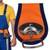 Portable Waist Mounted Hammer Holder Belt Axe Mallet Hanger Single-hole Tool Waist Sleeve for Carpenter's Claw Hammer