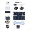 Compact DIY Digital Clock Kit with RGB Beads for Home And Office