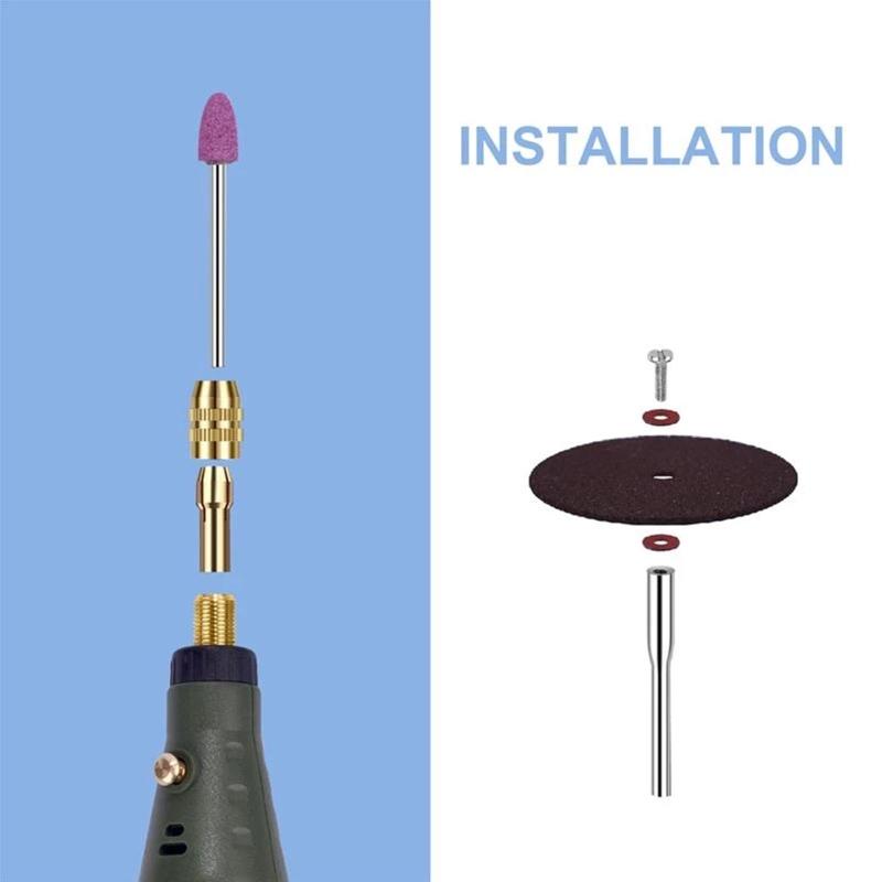 Engraving Pen Engraver Electric Grinding Pen DIY Rotary Tool Kit for Metal Jewelry Engraving Carving Polishing Drilling