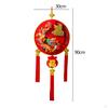 Chinese Festival Ornament with Tassel Red Sign for Dining Area