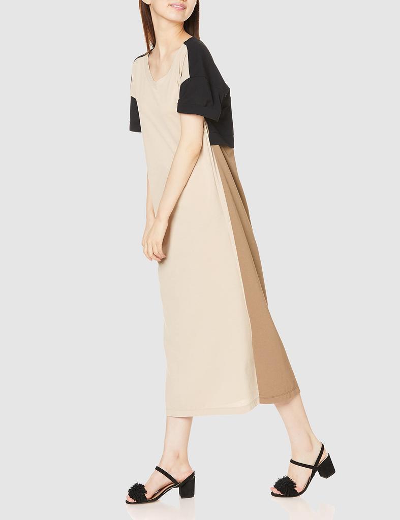 Grace Continental 2021AW 0321332079 Size 36 Loose-Cut Dress, Women's, Beige,
