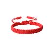 Unisex Håndtau Justerbart Håndlaget Flettet Ensfarget Tykt Bruddsikkert Lett Stablebart Armbånd Symbolske Farger