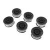 6pcs Weeder Replacement Spool 38.6ft 0.06in String Trimmer Replacement Spool for DF065