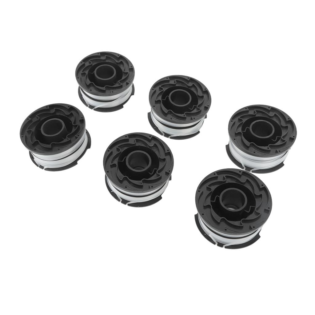 6pcs Weeder Replacement Spool 38.6ft 0.06in String Trimmer Replacement Spool for DF065