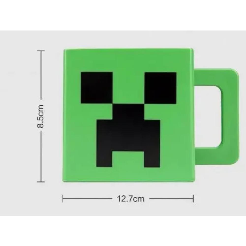 Nový Minecraft trávníkový pohár Funny PVC Enderman Creeper TNT Poháry na pití vody Kreativní hrnek Čajové šálky Dárek pro děti a dospělé Kuchyňské hračky