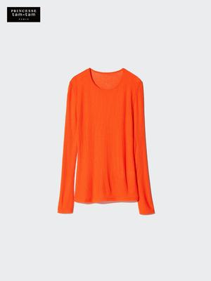 HeaTTech Maglietta a punta in misto cashmere