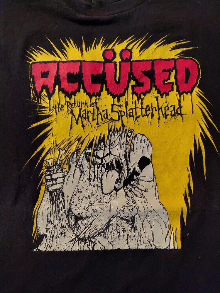 The Accused Band TShirt Short Sleeve Black Unisex Cotton S234Xl AE126 Unisex T-Shirt S