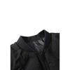  Zipper Up Bomber Jacket Men Quilted Padded Casual Winter Outerwear