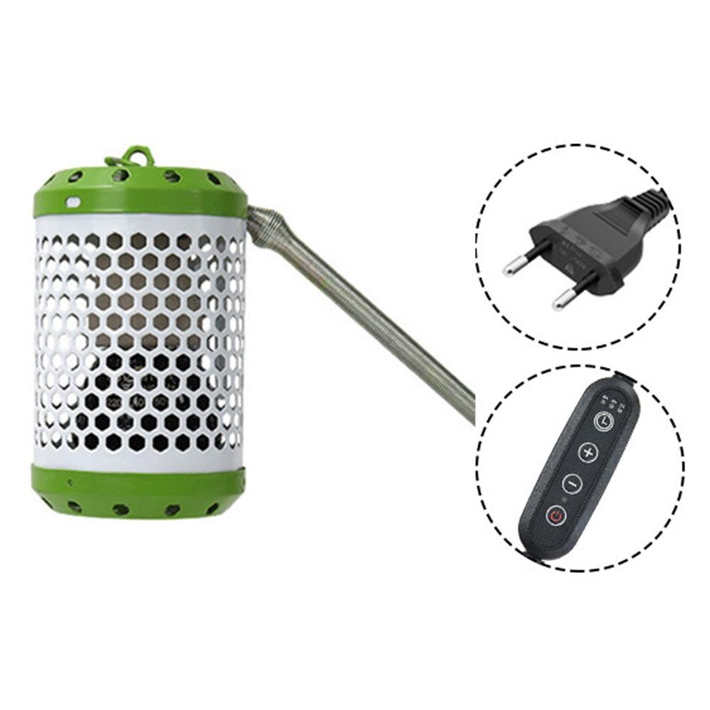 

Керамическая лампа обогрева с защитой от ожогов Металлический провод, устойчивый к перегрызанию Лампы для обогрева попугаев Для помещений EU-Timing Switch