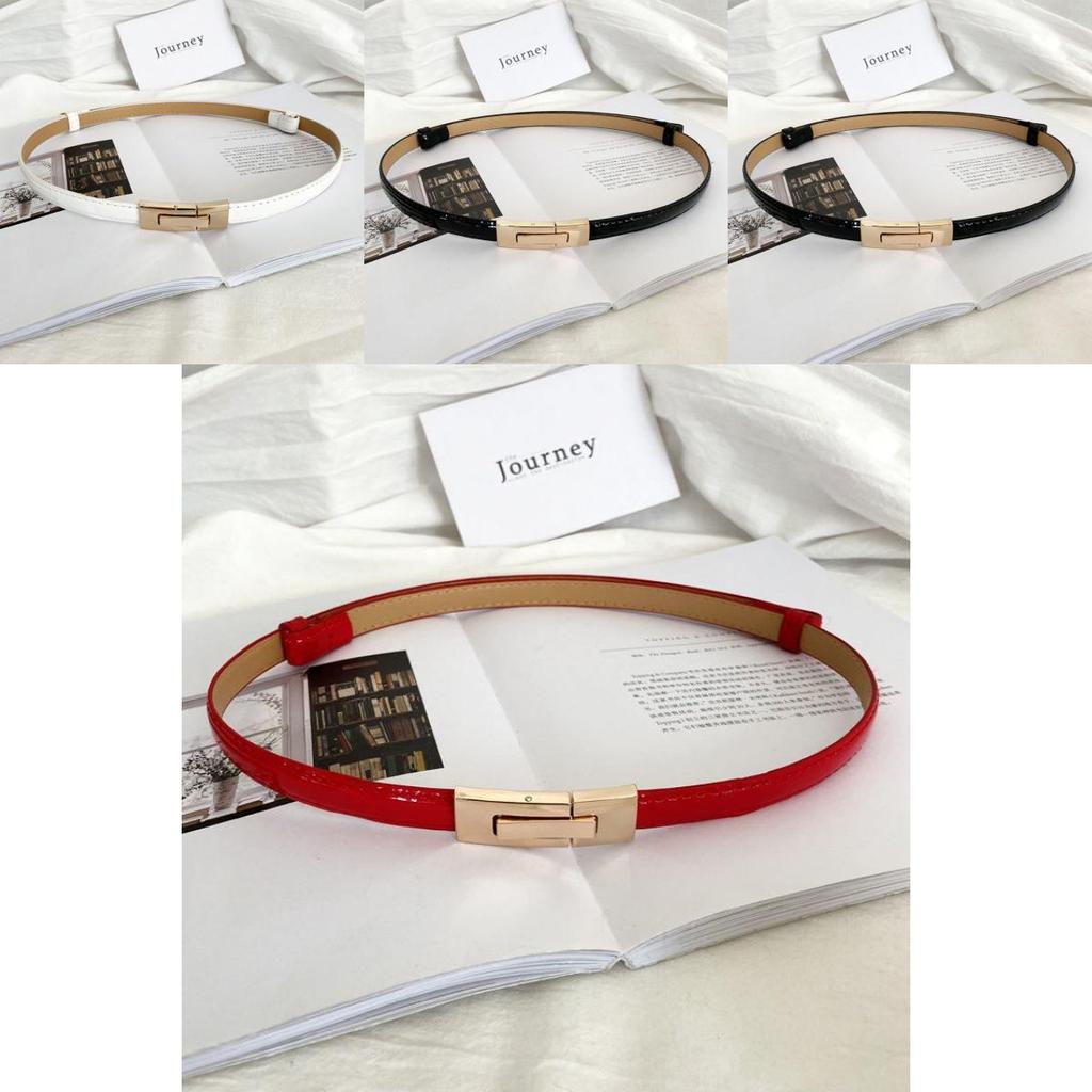 Adjustable Elegant Dress Belt For Women In Smooth Pu Ideal For Styling Versatile
