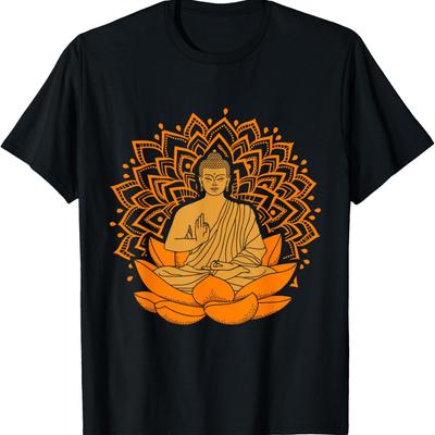 Buddha Inner Peace Relax and Let It Go T Shirt Tee T-Shirt