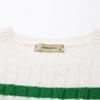 Komengboka Women's Striped 100% Wool Sweater