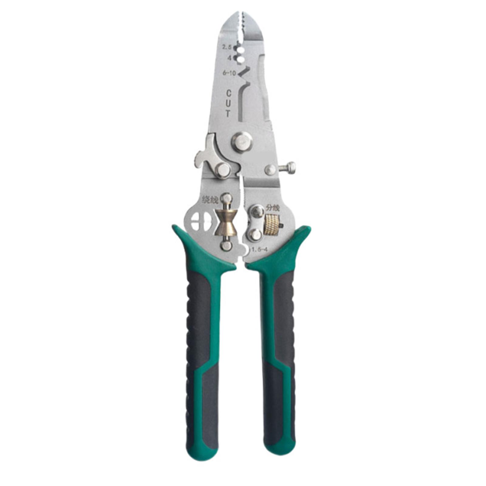 Multifunction Electrical Wire Crimping Plier Crimper Plier Cable Electrical Wire Crimping Tool Electrician Pliers