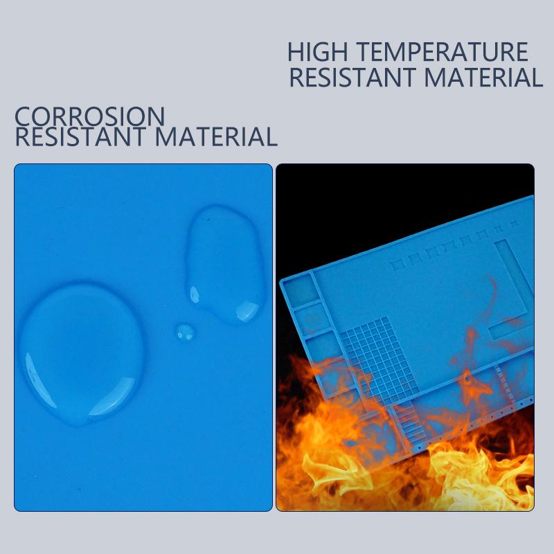 Mobile Phone Repair Silicone Pad Heat Insulation Pad Anti-slip and Heat-resistant Repair Pad