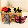 Premium-Quality 15Cm Brand-New High-Standard Cute Premium-Quality Simulation Insect High-Standard Plush Play Sets Soft Superior-Grade Stuffed