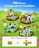 Magnetic Blocks 150 PCS Forest Castle Set STEM Montessori Sensory Toys