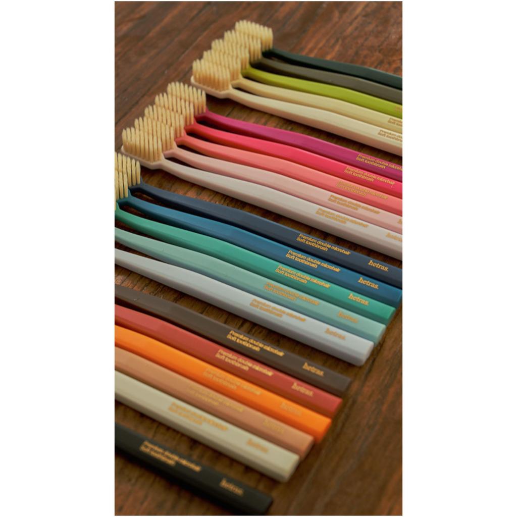 hetras Premium Scaling Toothbrush Set – Dual Micro Elastic Bristles (21pcs)