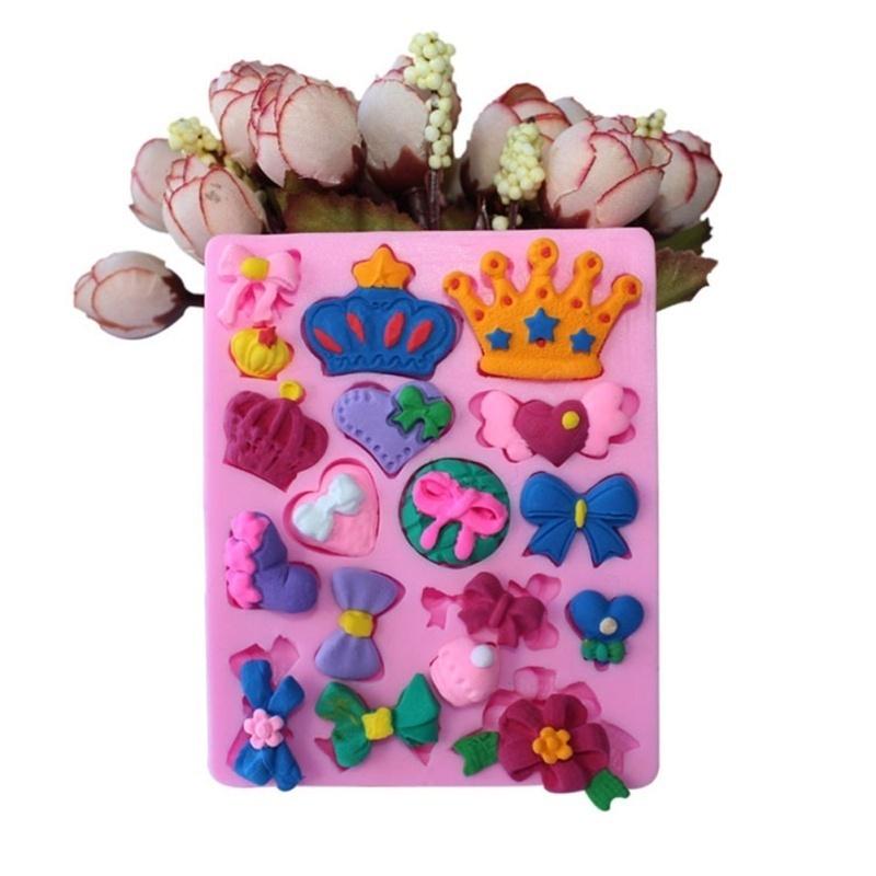 DIY Baby Shower Party Dort Silikonová forma na pečení Fondán Pomůcky na zdobení dortů Candy Clay