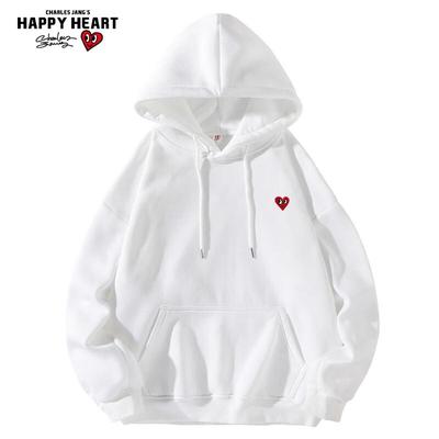 Moletom com Capuz Charles Heart Unissex