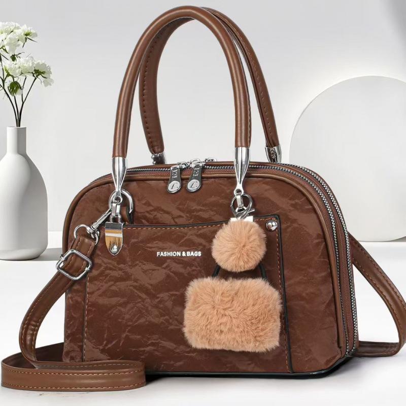Doll Decorative Handbag Women's Bag Fashion Versatile Casual Trend Shoulder Bag Messenger Bag