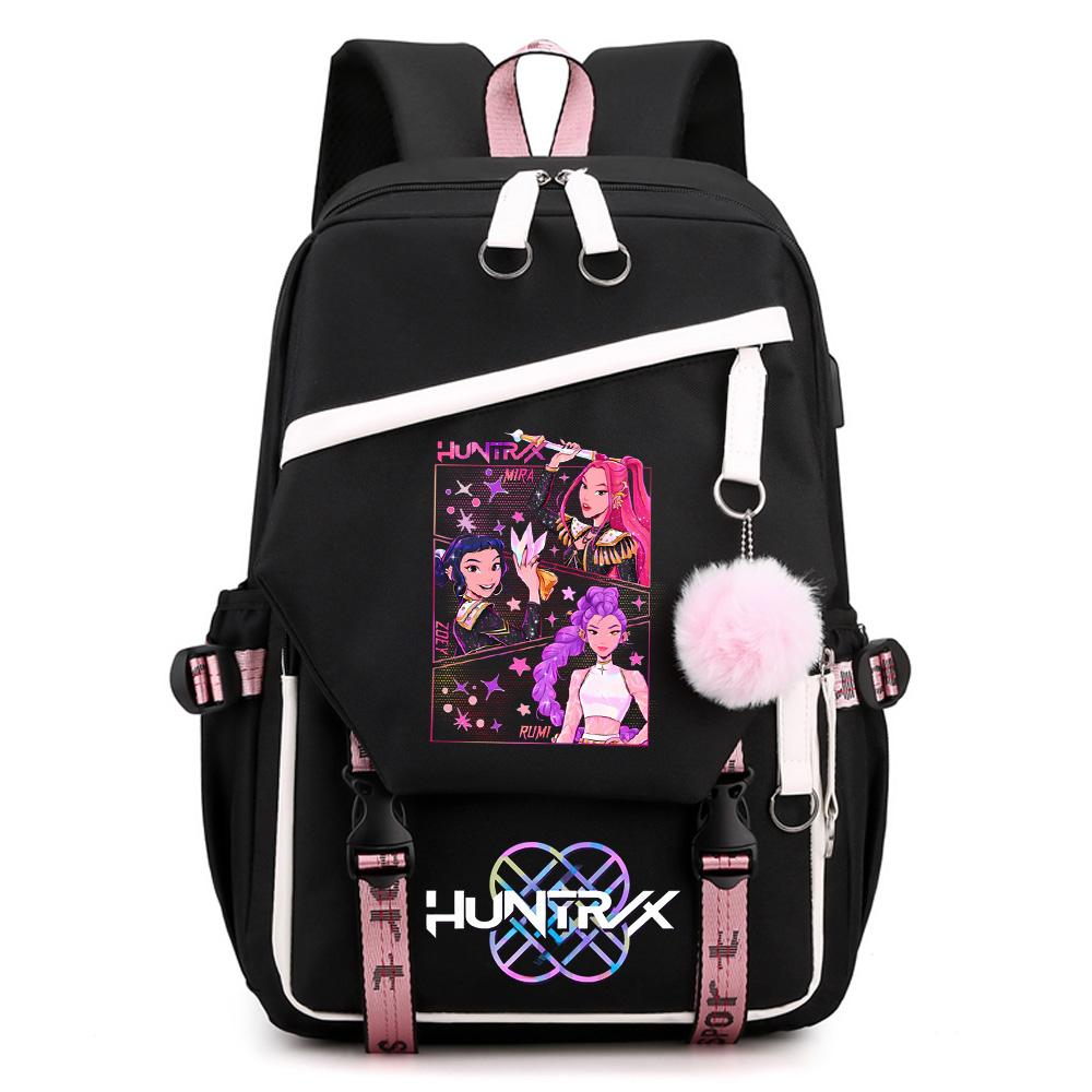 Anime Printed Large Capacity Backpack for Teenger Student Girl Boy Schoolbag Bookbag Women Waterproof Travel Bag Gift