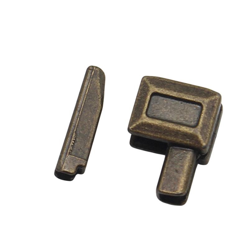 10Pcs Set Premium Metal Zipper Heads Gold Silver Bronze Black - Durable Smooth For Diy Clothing Luggage Repair