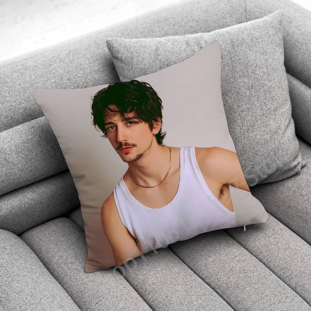 Throw Pillow Case For 30cm 40cm 45*45cm 50cm 55cm Square Sofa Pillowcase Shell M-Milo Manheim America Actor