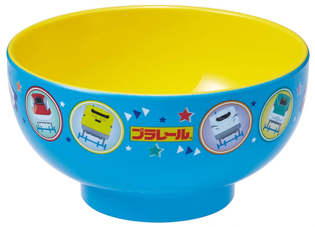 Skater Lacquered Soup Bowl 250ml Microwave and Dishwasher Safe Plarail Soup Bowl N6 (skater)