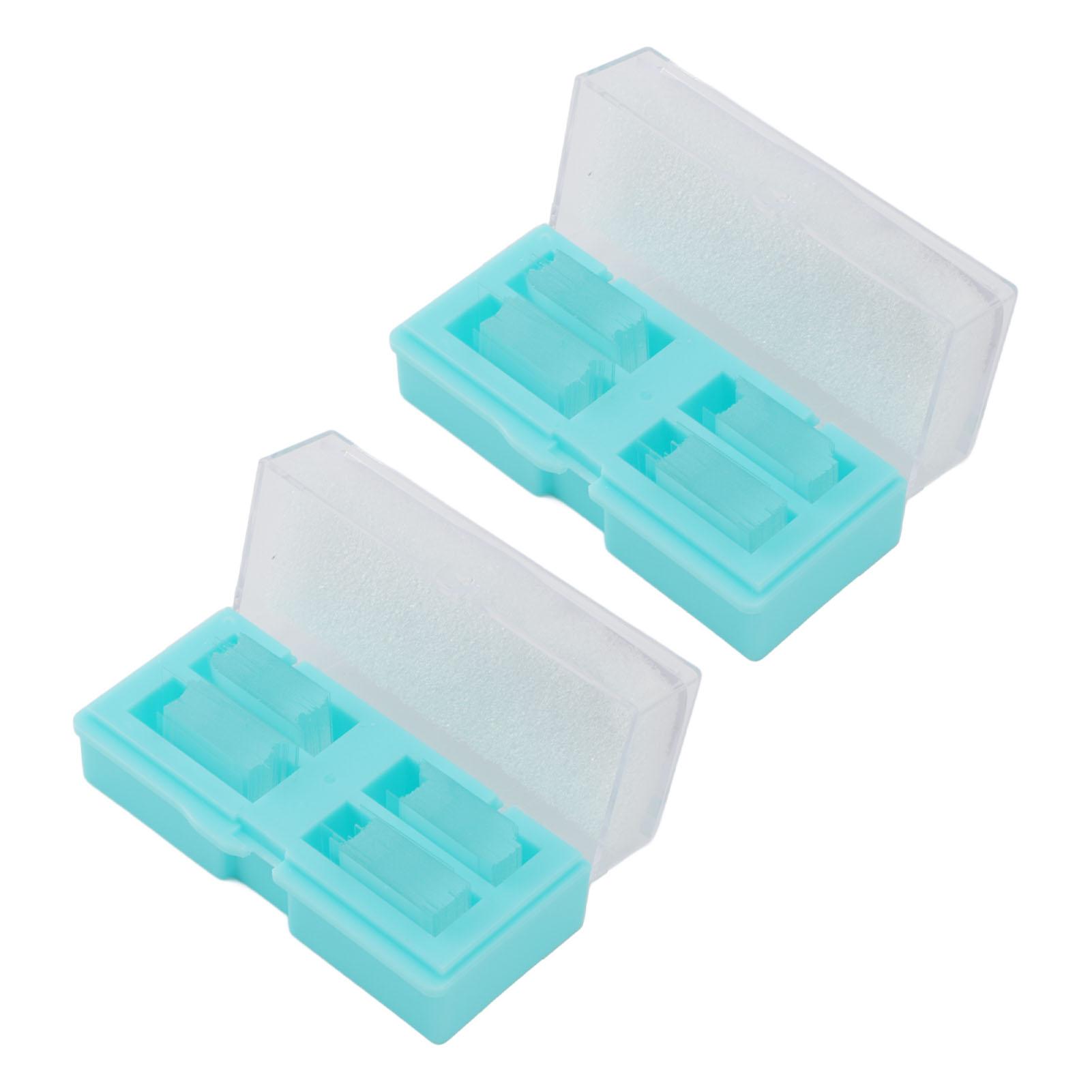 

400 шт. покровных стекол для микроскопа с закругленными углами, квадратные пустые покровные стекла для микроскопа 24 X 24mm