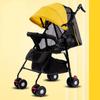 Stroller Ultra Kids Lightweight Foldable Convertible Seat One Button Rotation